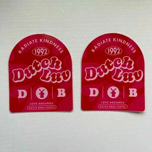 Dutch bros sticker